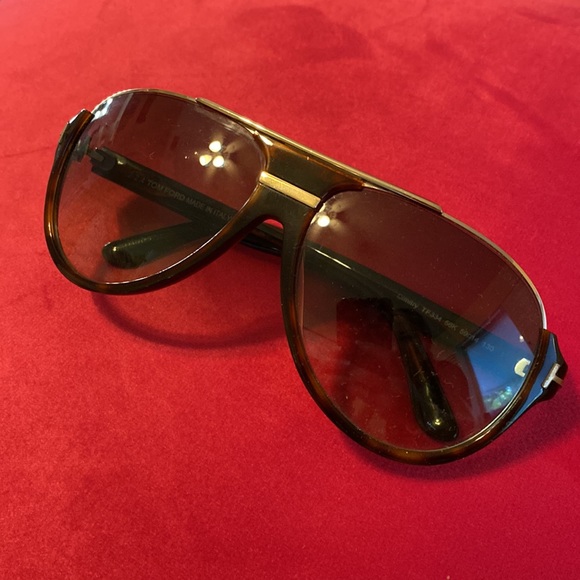 Tom Ford Sunglasses aviator Dimitry TF334 2-2.4 Made in Italy With Case - Picture 2 of 12